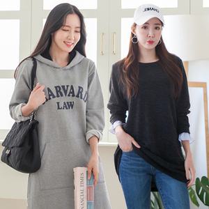 긴팔모음 여성빅사이즈 빅사이즈니트 박스티 루즈핏 롱티
