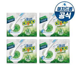 이지드롭 변기크리너 리필4팩 (48개입/핸들미포함) 변기청소 화장실청소