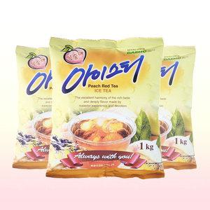대호 복숭아 아이스티 1kg X 3개 차음료 에이드