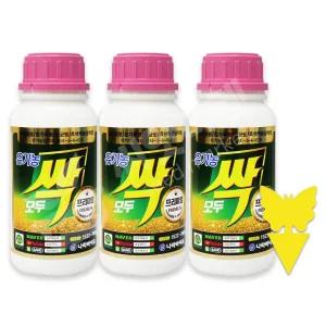 모두싹 프리미엄 500ml 3개 고추 진딧물 오이 총채벌레 시금치 노균병 유기농업자재 농약아님