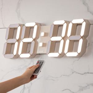 국산 루나리스 그랑데 GPS수신 대형 LED 벽시계 54cm / 포토구매평