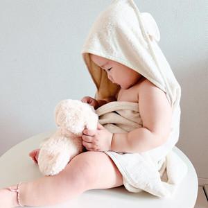 라비베베 밤부 아기 목욕타월 유아 신생아 수건 비치타월