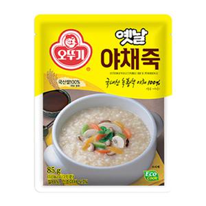오뚜기 옛날 야채죽 85g 10개