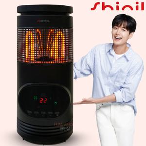 신일 원적외선 난방기구 캠핑 에코히터 가정용 리모컨 전기난로 사무실 온열기