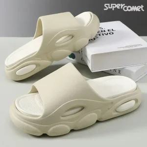 슈퍼카미트 무중력 아치 서포트 푹신 말랑 리커버리 쿠션 키높이 슬리퍼