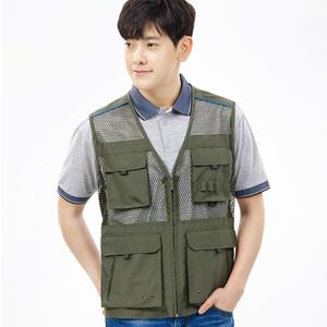 에이스 작업조끼 ACE-V1813 망사조끼 낚시 스포츠 여름