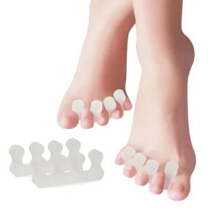 실리콘 발가락 분리기 1set 밸거스 실리카 젤 네일용 교정 물집방지 통증 보호기