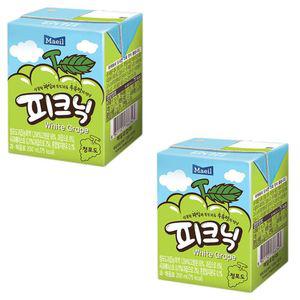 매일 피크닉 청포도 200ml 48팩 24팩x2박스 사과 과수원 주스