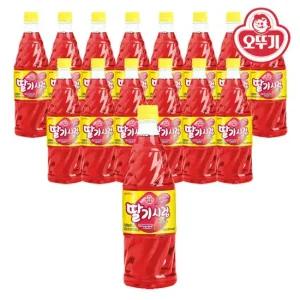 딸기시럽 1kg x 15개