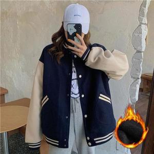 [오노마] ONM LK-J021 / 2컬러 여성 기모 야구점퍼