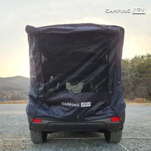 5분설치 타프 확장 차박텐트 스텔스 SUV 도킹 트렁크 캠핑 M/L 폴대 포함