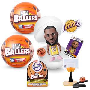 5 Surprise ZURU NBA Ballers 시리즈 1 2팩 수집용 장난감 미스터리 피규어786719