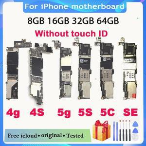 IOS 시스템 탑재 마더보드, 아이폰 4S, 5, 5S //, 8GB, 16GB, 32GB, 메인보드//, 풀 칩 포함, 호환 잠금 해