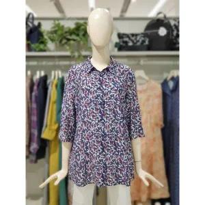 갤러리아 크로커다일레이디 잔꽃프린트 7부 블라우스 CLDMBL116