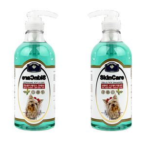벨버드 스킨케어 샴푸 750ml X 2개 해충방지 진드기 약용샴푸