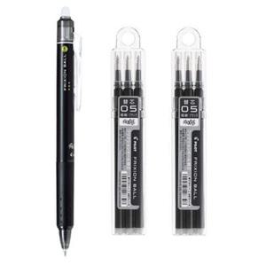 파이롯트 프릭션 볼 지워지는 볼펜 리필 세트 0.5mm (볼펜1 + 리필2)