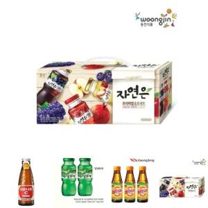 웅진 자연은프리미엄음료세트 180mL 24병/병음료/주스/과일맛/쥬스/선물/달콤/맛있는/음료수/간식