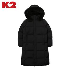 [K2]여성 롱다운 폭스 퍼 FLYHIKE 셀레네 Z1 블랙 KWW23530_s