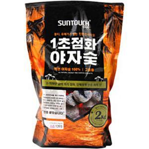 1초 점화  천연  바베큐 야자숯 2kg