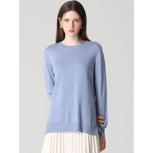 [쉬즈미스]베이직 라운드넥 울 니트 탑  택가격  128000원 _P387400541