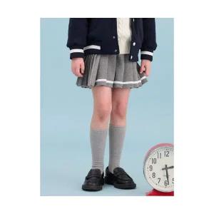 빈폴 키즈 BEANPOLE KIDS 속바지 부착형 저지 플리츠 치마 그레이 BI5127G053 279627