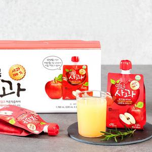 저온착즙 얼음골 사과즙 220ml x 8ea / 사과주스 착즙주스 과일주스