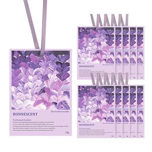 보네센트 샤쉐 옷장 방향제 11g 10개 더프렌치라벤더 / 퍼퓸 차량 옷장냄새제거 신발장탈취제