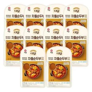 [하프클럽/CJ제일제당]백설 다담 차돌순두부찌개양념 130g x10개