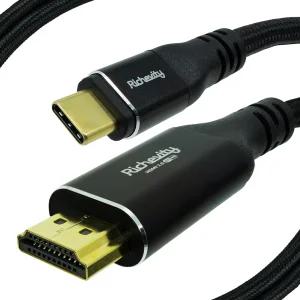 리체비티 USB C to HDMI 2.0 미러링 케이블 0.5M (0.5m 1M 2M 3M 5M)