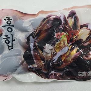 국내산 껍질채 통 자숙 홍합 1팩당 250g 7팩