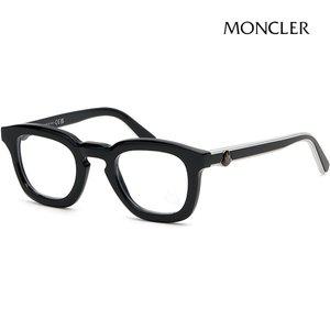 [몽클레르]몽클레어 안경테 ML5195 001 두꺼운 뿔테 명품 블랙 사각 패션