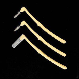 고품질 SSSS (0.4mm)3P 치간칫솔 L형 솔이쑤시개 휴대용 구강 (WFHYXUW)