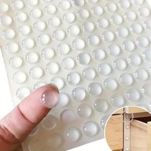 버퍼 도어 100PCS 범퍼 패드 피트 댐퍼 슬립 실리콘 서랍 가구 부드러운 캐비닛 고무