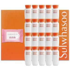 이너클 티슈 15매 설화수 자음유액 300ml 15ml x 20개 여행용 화장품 샘플