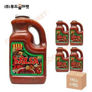 리코스 피칸테 살사소스 3.74kg 한박스 (3.74kg x 4ea)