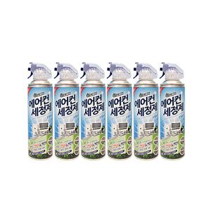 산도깨비 에어컨 세정제 스프레이 330ml x6개