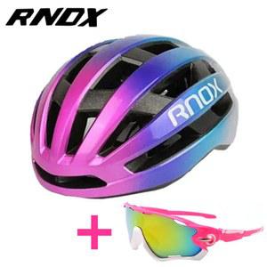RNOX 여성 자전거 라이딩 헬멧 하이바 안전모 초경량 도로 남자 MTB 야외 산악 스포츠