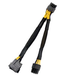 듀얼 4 핀 IDE Molex-GPU 듀얼 8 핀 전원 공급 케이블 PCI-E PCI Express 그래픽 비디오 디스플레이 카드