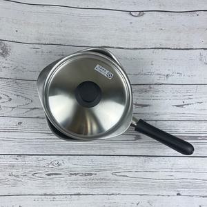 소리야나기 일본 스텐 무광 인덕션 편수 냄비 18cm