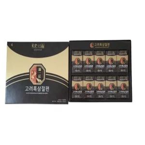 고려 흑삼 절편 금산인삼 흑홍삼 절편 20g x 10pcs 홍삼 답례품