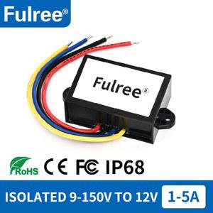 Fulree 절연 부스트 벅 스텝 업 다운 전력 컨버터, 100V 84V 72V 60V 48V 36V 24V 12V ~ 1A 2A 3A 5A