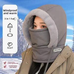 발라클라바 추운 날씨 방풍 스키 바이저 겨울  열 페이스 마스크 넥 워머 스카프 헬멧 후드 사이클링