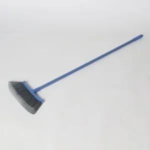 블루 PVC 롱 빗자루 세트 제설도구 청소용품 만능 업소용 쓰레받 긴 이 기 화장실
