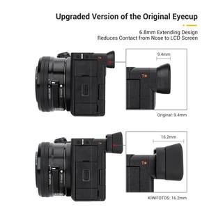 A7CII A7CR II A6100 아이컵 아이피스 소니 시리즈 미러리스용 소프트 실리콘 확장 카메라 뷰파인더