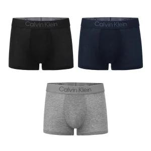 [Calvin Klein]캘빈클라인 울트라소프트 모달 3팩 드로즈 트렁크 남성 언더웨어 블랙/네이비/그레이 NB4...