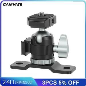 CAMVATE 다기능 볼 헤드 벽 테이블 천장 마운트 모니터 라이트 카메라용 슈 포함 360 ° 회전