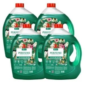 지오클린 퍼퓸 액체 세탁세제 플로럴향, 4개, 2.5L 중성세