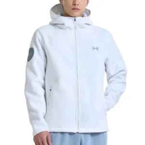 언더아머 UNDERARMOUR 유니 APAC 본디드 플리스 후드 재킷 1376614-112 249186
