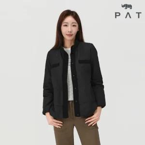 [PAT 여성] 니트 배색 패딩 자켓 _1H61206