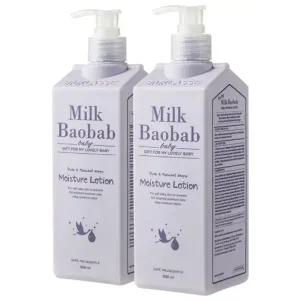 메온셀 밀크바오밥 베이비 모이스처 고보습 로션 500ml 2개